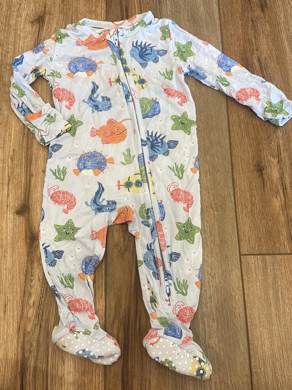 Angel Dear Footed Zip PJs